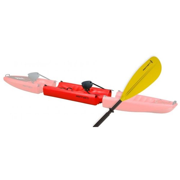 Point 65 Sweden Point 65 Sweden 318029 Falcon Mid Piece Kayak with Paddle; Red 318029